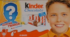 Kinder Chocolate zolta zostan twarza